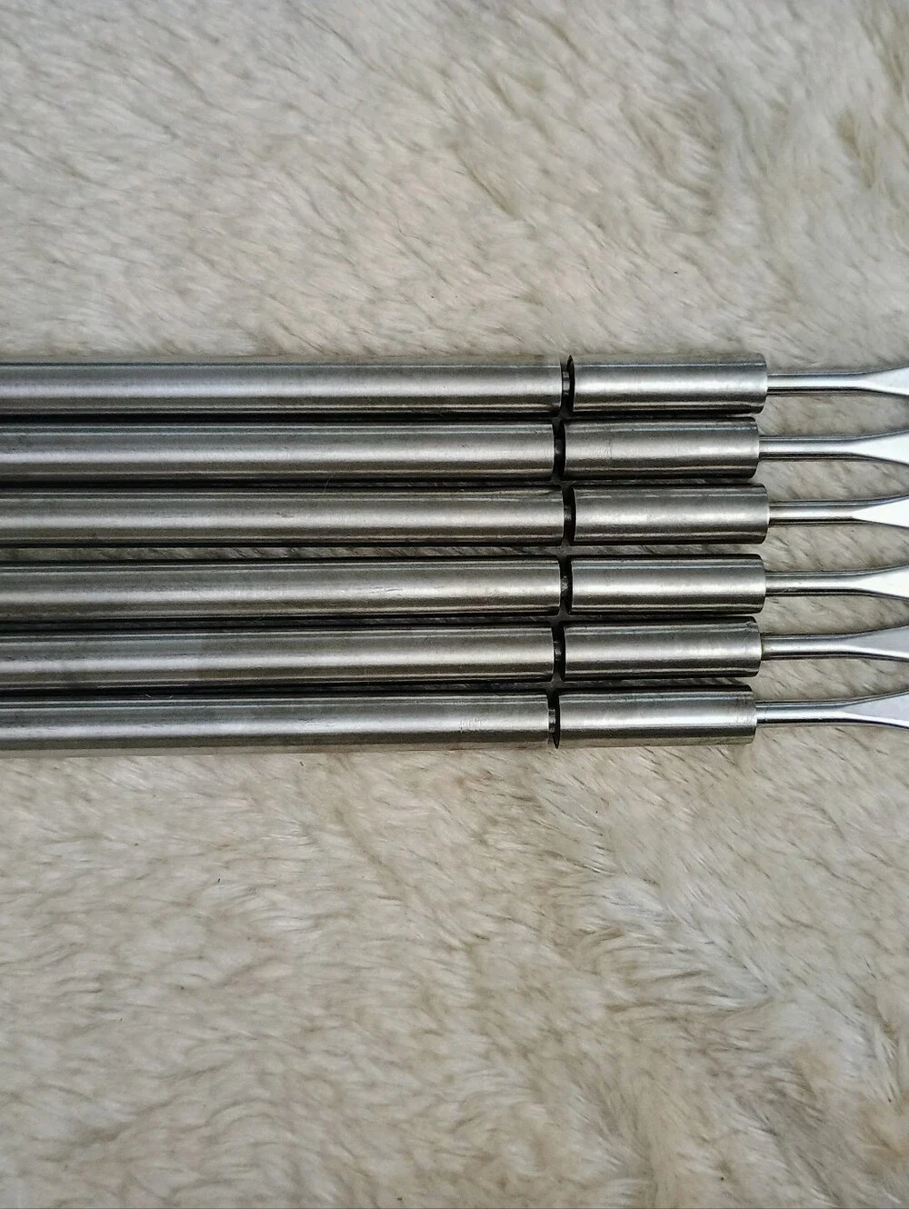 All-Clad Stainless Steel Fondue Set with Ceramic Insert & Forks